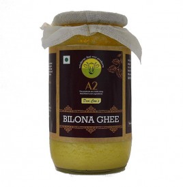A2 Organics Desi Cow's Bilona Ghee   Glass Jar  1 litre